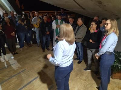 CooperaÃ§Ã£o da Comunidade Linha Nova com o NÃºcleo Feminino da Coprossel  resulta em Nova Gruta do Senhor Bom Jesus 